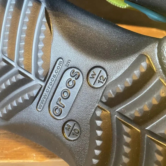 Crocs Iconic Comfort All Terrain Clog Water Shoe slide In Unisex M10/W12 NWOB - Picture 5 of 6